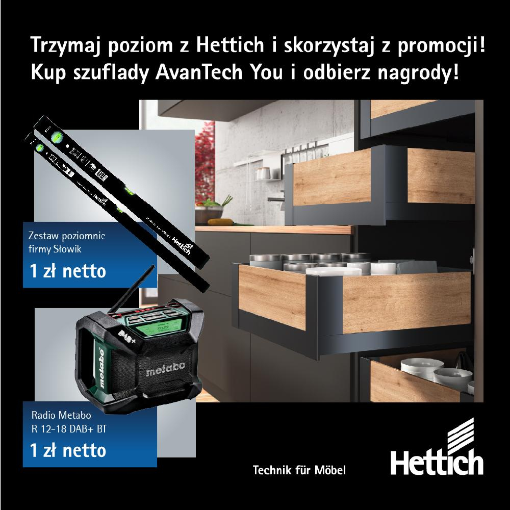 Promocja szuflad AvanTech YOU Hettich Polska - Metalmex - 230