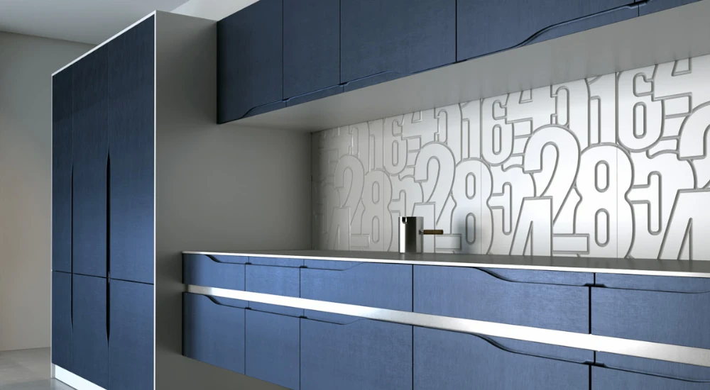 Przestrzeń między szafkami - Metalmex - 1074